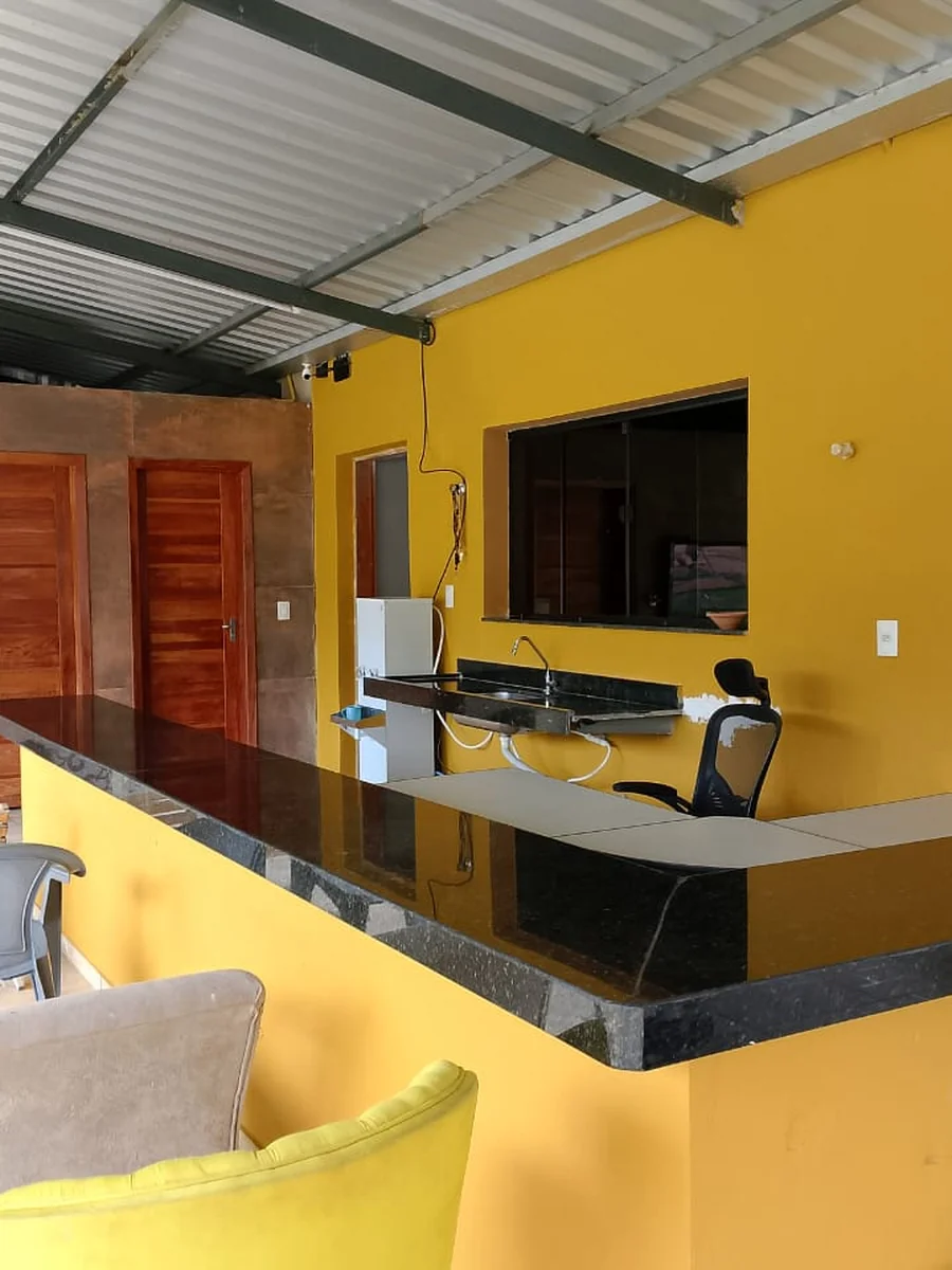 Espaço gourmet de convivência na clínica de reabilitação em Barbacena